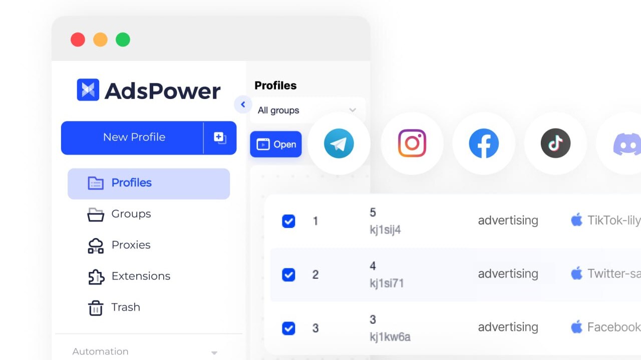 antidetect browser for social media marketing